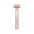 Eye massager with LED red light therapy for anti-aging skincare.