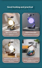 rotating hanging mobile phone wireless charging lamp with RGB light and wave sensor control