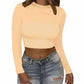 Trendy croc top in beige showcasing style and comfort.