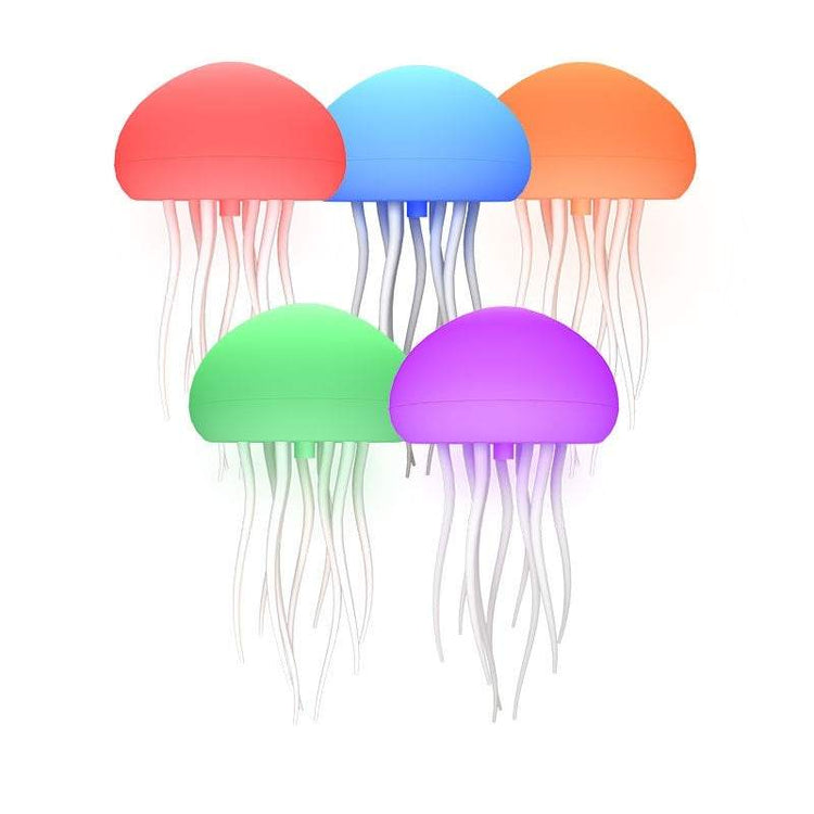 Jellyfish Mood Lamp LED with multi-colored lights and realistic jellyfish motion.