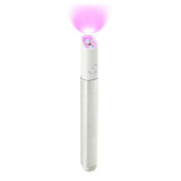 red and blue light therapy pen for acne and anti-aging skincare