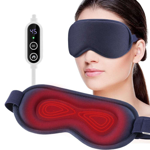 Massager Heated Eye Mask Relief Sleeping Mask