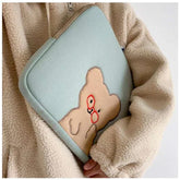 women cute laptop sleeve case with cartoon design