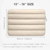 15-16 inch laptop bag tablet sleeve, solid pattern, polyester, zipper closure, SZEGYCHX.