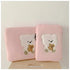 Cute pink laptop sleeve cases with cartoon bear design for women, available in various sizes.