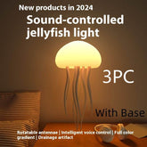 Jellyfish Mood Lamp LED with sound control and rotatable antennae.