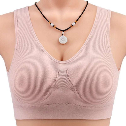 Women Yoga Tank Tops Sports Bra Workout Fitness Running Crop Top