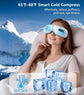 4D Intelligent Eye Massager with smart cold compress for puffiness and eye strain relief.