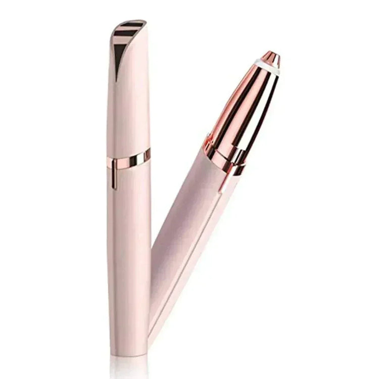 Electric eyebrow epilator with micro-precision blades for painless hair removal and perfect shaping.